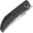 Нож Kansept Tarkin satin сталь CPM-20CV рукоять Tiger Stripe Flamed Titanium