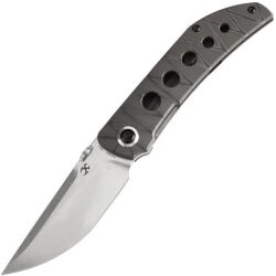 Нож Kansept Tarkin satin сталь CPM-20CV рукоять Tiger Stripe Flamed Titanium