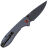 Нож CJRB Feldspar Black сталь AR-RPM9 рукоять Carbon Fiber (J1912-BCF)
