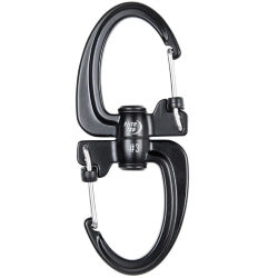 Карабин Nite Ize 360 Locking Dual Carabiner #3 Black (SBLR3-01-R3)