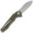 Нож CJRB Mangrove сталь AR-RPM9  рукоять Green G10 (J1910-GNC)