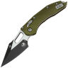 Нож Microtech Stitch Ram-Lok black сталь M390MK рукоять OD Green Aluminum (169RL-1FLOD)