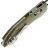 Нож Microtech Stitch Ram-Lok black сталь M390MK рукоять OD Green Aluminum (169RL-1FLOD)
