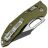 Нож Microtech Stitch Ram-Lok black сталь M390MK рукоять OD Green Aluminum (169RL-1FLOD)