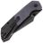 Нож Tenable Fenrir Button Lock blackwash сталь 14C28N рукоять Purple Micarta/Blackwash Aluminum
