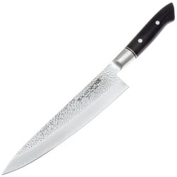 Нож кухонный Kasumi Hammer Шеф 205 сталь VG-10 рукоять полиацеталь