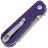 Нож CIVIVI Crabby stonewash сталь 14C28N рукоять Purple G10 (C24055-2)