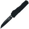 Нож Microtech Cypher II S/E black сталь M390 рукоять Black Aluminum (1241-1T)