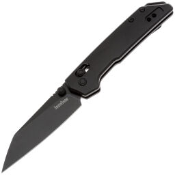 Нож Kershaw Mini Iridium Reverse Tanto black cталь D2 рукоять Black Aluminum (2051RBLK)