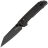 Нож Kershaw Mini Iridium Reverse Tanto black cталь D2 рукоять Black Aluminum (2051RBLK)