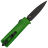 Нож Daggerr Кощей blackwash сталь D2 рукоять Green Aluminium