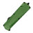 Нож Daggerr Кощей blackwash сталь D2 рукоять Green Aluminium