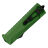 Нож Daggerr Кощей blackwash сталь D2 рукоять Green Aluminium