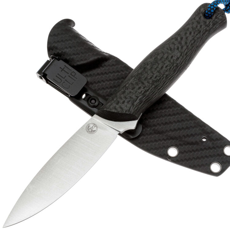 Нож 7 Ножей Колибри XL Гибрид конвекс сталь MagnaCut рукоять Carbon Fiber