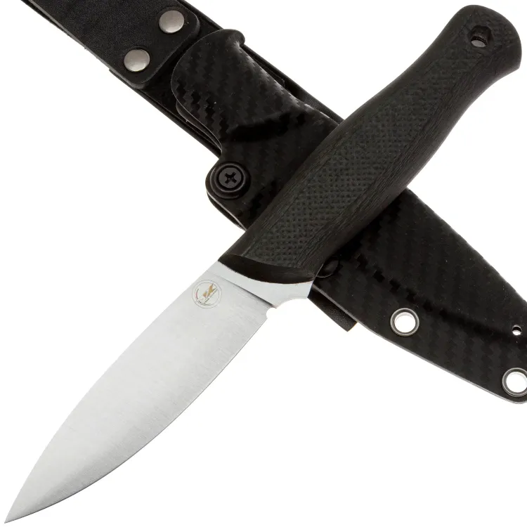 Нож 7 Ножей Колибри XL Гибрид конвекс сталь MagnaCut рукоять Carbon Fiber