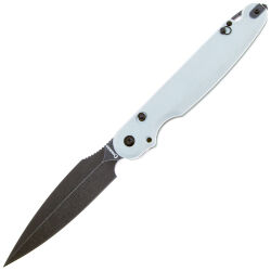 Нож Daggerr Nestor Stormtrooper Blackwash сталь D2 рукоять White G10