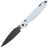 Нож Daggerr Nestor Stormtrooper Blackwash сталь D2 рукоять White G10