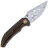 Нож We Knife Riff-Raff сталь Heimskringla Damasteel рукоять Bronze/Black Ti (WE22020B-DS1)