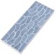 Стеклотекстолит G10 дамасковый 120*45*8мм (Black/Blue)