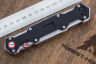 Нож Mr.Blade Ferat stonewash Serrated сталь D2 рукоять G10