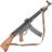 Макет штурмовая винтовка Вермахта STG-44 с ремнем Германия 1943г 2-ая Мировая война (Denix)