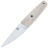 Нож Owl Knife Tyto XS сталь N690 рукоять микарта Джинс бежевая