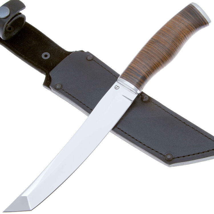 Нож Кабан-1 сталь 95Х18 рукоять кожа (Титов А.С.)