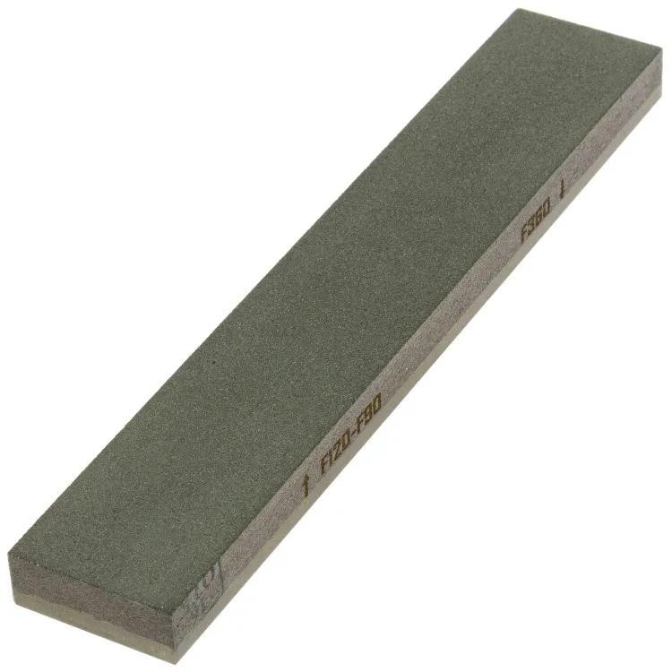 Брусок карбид кремния двухсторонний F120-F90/F360 грит 200*35*11мм (ВеневАлмаз)