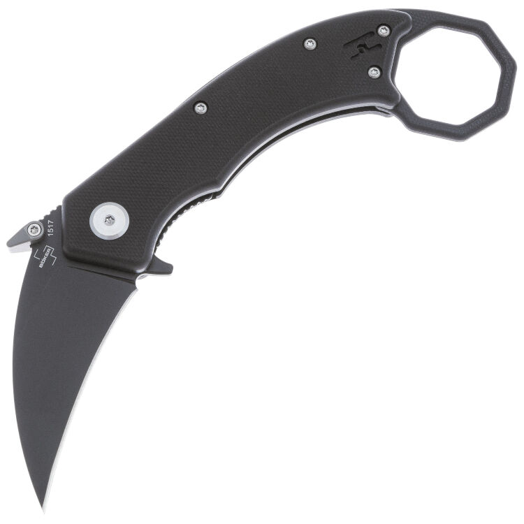 Нож Boker Plus HEL Karambit сталь 154CM рукоять Black G10 (01BO515)