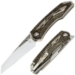 Нож CultroTech Кутх II сталь S125V  рукоять Titanium/Carbon Fiber