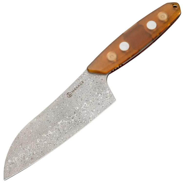 Нож Maxace Fang Hunt cталь Damascus рукоять Ultem