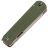Нож CIVIVI Sendy Spay point satin сталь Nitro-V рукоять Milled Green/Red G10 (C21004B-1)