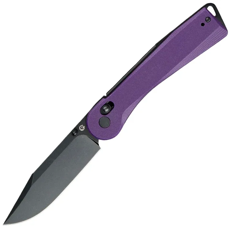 Нож Rapax Trek blackwash сталь VG-10 рукоять Purple G10