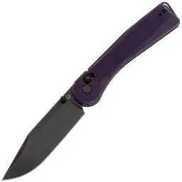 Нож Rapax Trek blackwash сталь VG-10 рукоять Purple G10