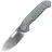 Нож Vosteed Zander satin сталь S35VN рукоять Gray Aluminum