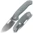 Нож Vosteed Zander satin сталь S35VN рукоять Gray Aluminum