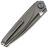 Нож Rike Baidi-S сталь M390 рукоять Grey Ti/Green CF
