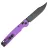 Нож Daggerr Pike DL blackwash сталь 8Cr14MoV рукоять Purple FRN