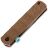 Нож Kansept BTF blackwash сталь S35VN рукоять Brown Micarta