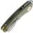 Нож Vosteed Mini Acorn stonewash сталь 14C28N рукоять Green G10
