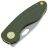 Нож Vosteed Mini Acorn stonewash сталь 14C28N рукоять Green G10