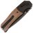 Нож QSP Vault blackwash сталь 14C28N рукоять Aluminum/Beige Micarta (QS157-C2)