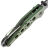 Нож CIVIVI Pragma blackwash сталь Nitro-V рукоять Green Aluminum (C23062B-3)