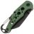 Нож CIVIVI Pragma blackwash сталь Nitro-V рукоять Green Aluminum (C23062B-3)