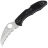 Нож Spyderco Tasman Salt 2 Serrated сталь H-2 рукоять Black FRN (C106SBK2)