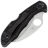 Нож Spyderco Tasman Salt 2 Serrated сталь H-2 рукоять Black FRN (C106SBK2)