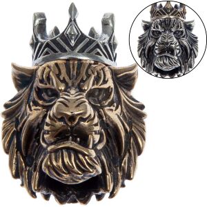 Бусина темлячная Black Raven Тигр (Bronze) (BR-013/BR-014)