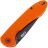Нож CJRB Feldspar Black сталь AR-RPM9 рукоять Orange G10 (J1912-BOEF)