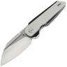 Нож Tenable Rafe L satin сталь 14C28N рукоять Black/White G10