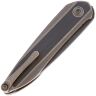 Нож We Knife Black Void Opus Blackwash сталь CPM-20CV рук. Bronze Ti/Twill CF (2010C)